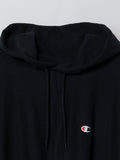 Anrealage Reverse Weave Hoodie Sweatshirt in Black