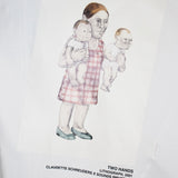 Bmuette Two Hands Gallery LS T-shirt White