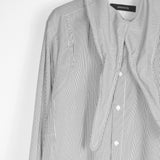 Bmuette Wire Collar Shirt Black & White
