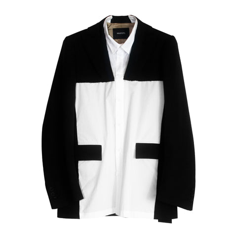 Bmuette Shirt Blazer Black & White