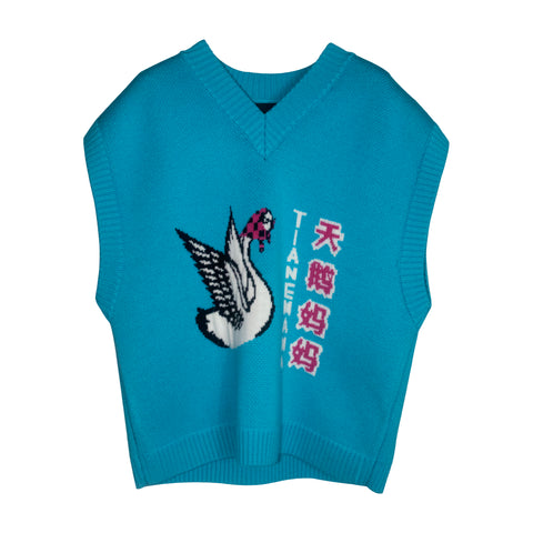 Fabricporn Swan Knit Vest