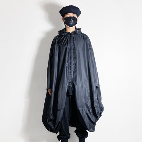 NILøS Parachute Poncho Black