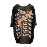PAM Disc Man Rust Tie Dye Tee