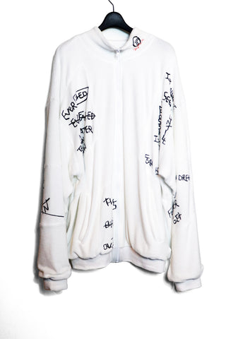 Self Made All-Over Oversized Track Top