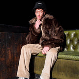 Self Made Velvet Cargo Pants