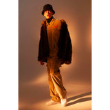 Self Made Velvet Cargo Pants