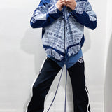Telfar Wrap Shirt Navy