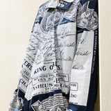 Telfar Wrap Shirt Navy