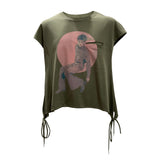 Telfar Wrap T-shirt Green