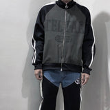 Telfar Raglan T-shirt Track Jacket Black