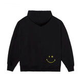 ZNY x Smiley Unready To Smile Oversize Hoodie Black