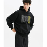 ZNY x Smiley Unready To Smile Oversize Hoodie Black