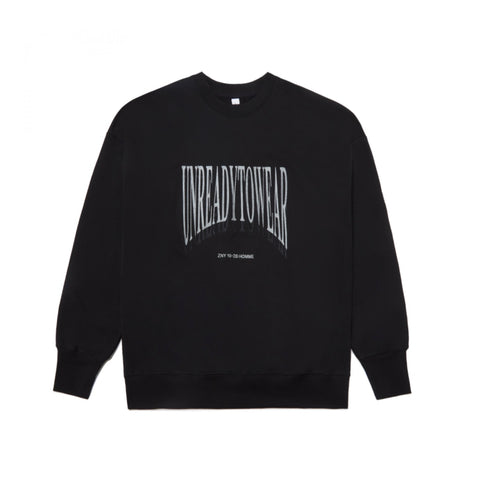 ZNY Unready To Wear Oversized Sweatshirt Black