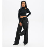 ZNY Belt Logo Sport Pants Black